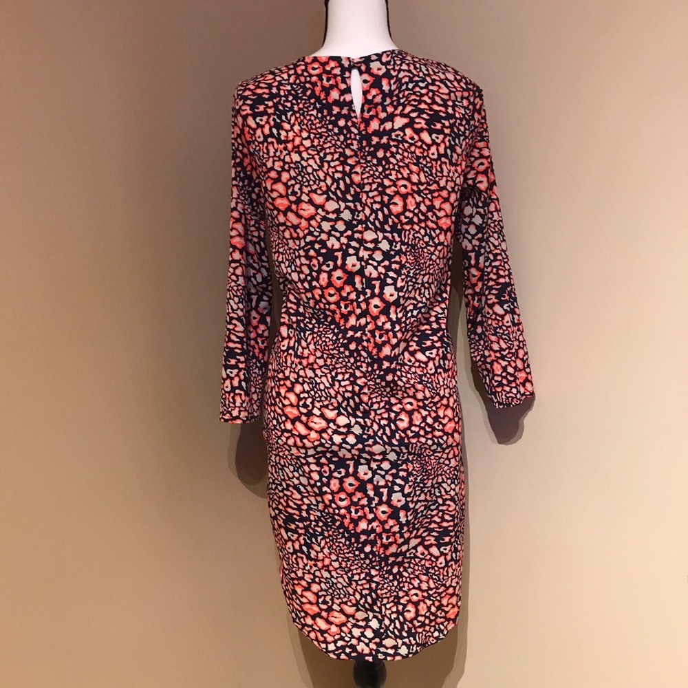 Top Shop Long Sleeve Pattern Dress - Picture 8 of 8